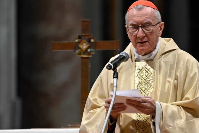 El Cardenal Parolin, en la Misa que presidió en la Basílica de San Pedro en memoria de San Juan Pablo II