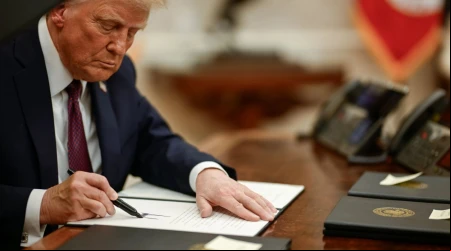 Donald Trump en la Casa Blanca