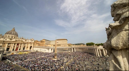 Misa del Domingo de Pascua en el Vaticano